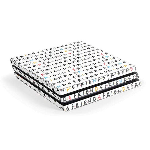 Warner Bros FRIENDS Pattern PlayStation PS4 Skins